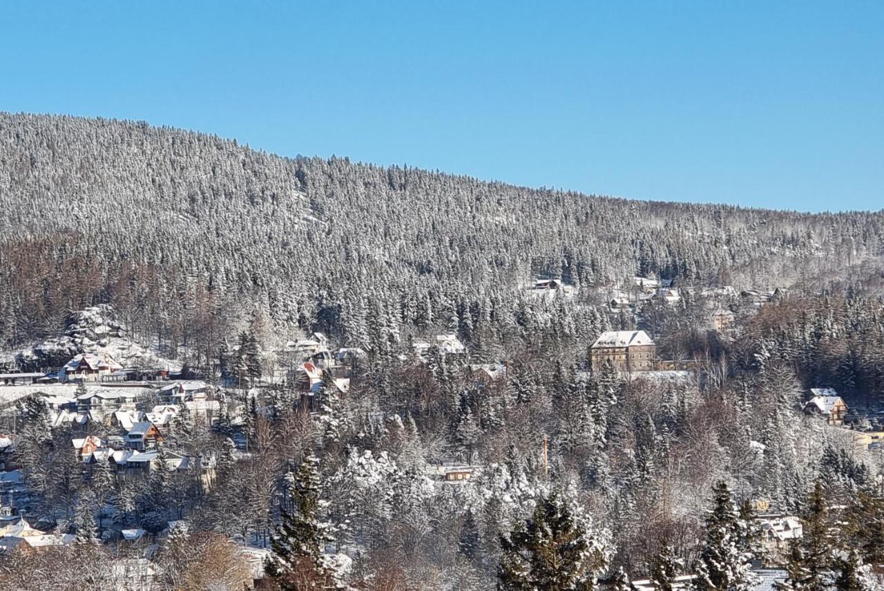 Uroczy Penthouse Lägenhet Szklarska Poręba Exteriör bild